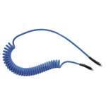 Tubo en espiral de poliuretano : equipado con enchufes macho fijo y rotativo PUS 66 Prevost