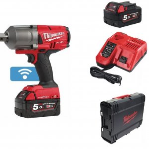 Llave de impacto de alto par 3/4″ M18 ONEFHIWF34-502X + 2 bat. + carg. + maletín 4933459730 MILWAUKEE