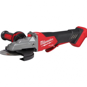 Amoladora angular M18 Fuel de 125 mm con cabeza plana, freno e interruptor de botón 4933471078 M18FHSAG125XPDB-0X  MILWAUKEE