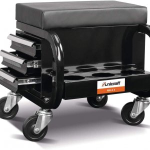 Taburete rectangular con 3 cajones MH-S 3