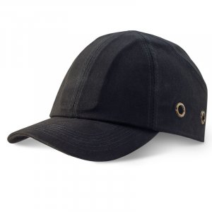 Visera casco deportiva de algodón negra EN812